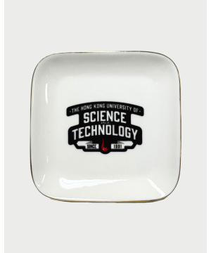 HKUST New Typography Ceramic Plate